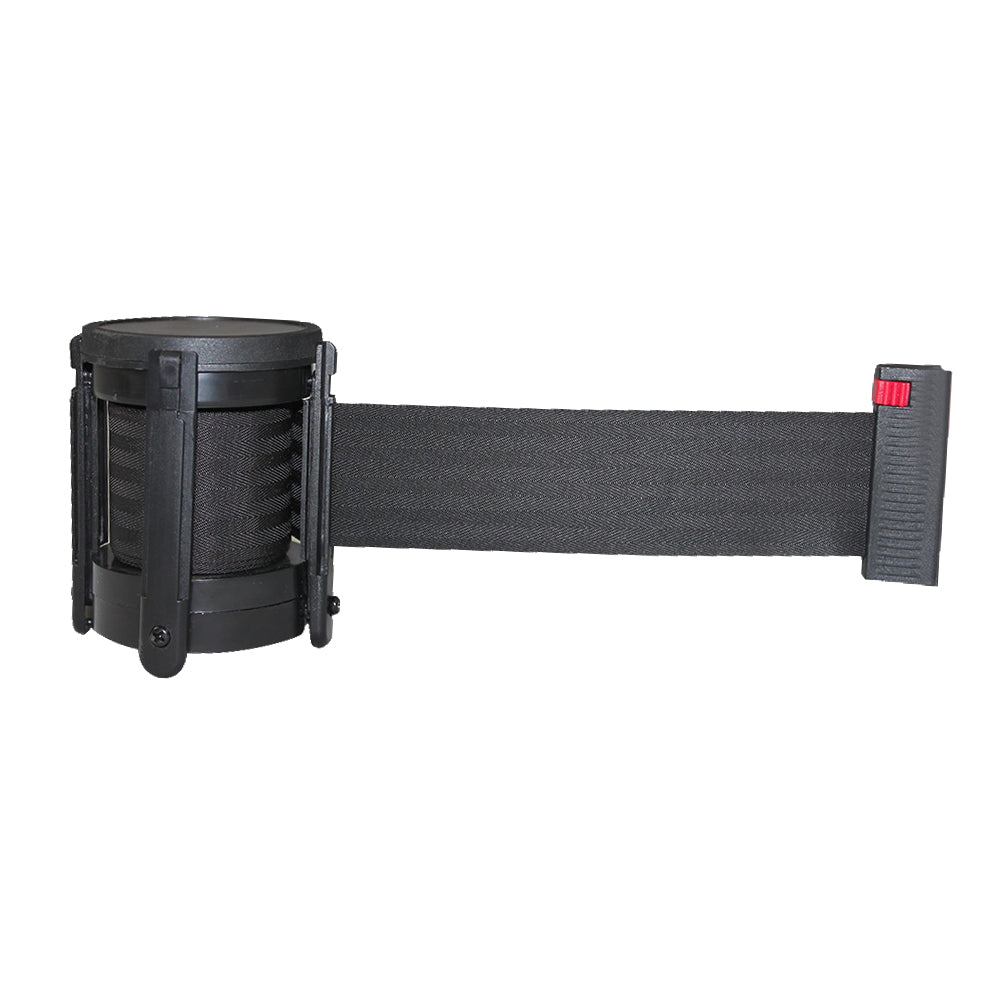 Black Cassette with Retractable belt