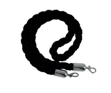 Black rope with snap ends